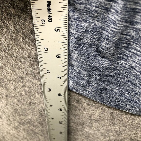 Zuda Active Shorts Mens Medium M Blue Heather 7.5'' Inseam Running Gym Lounge - Picture 7 of 9